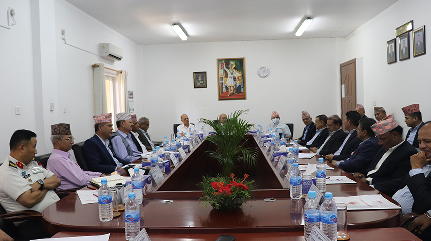 प्रादेशिक रथीवृन्द भेटघाट तथा अन्तरकृया कार्यक्रम